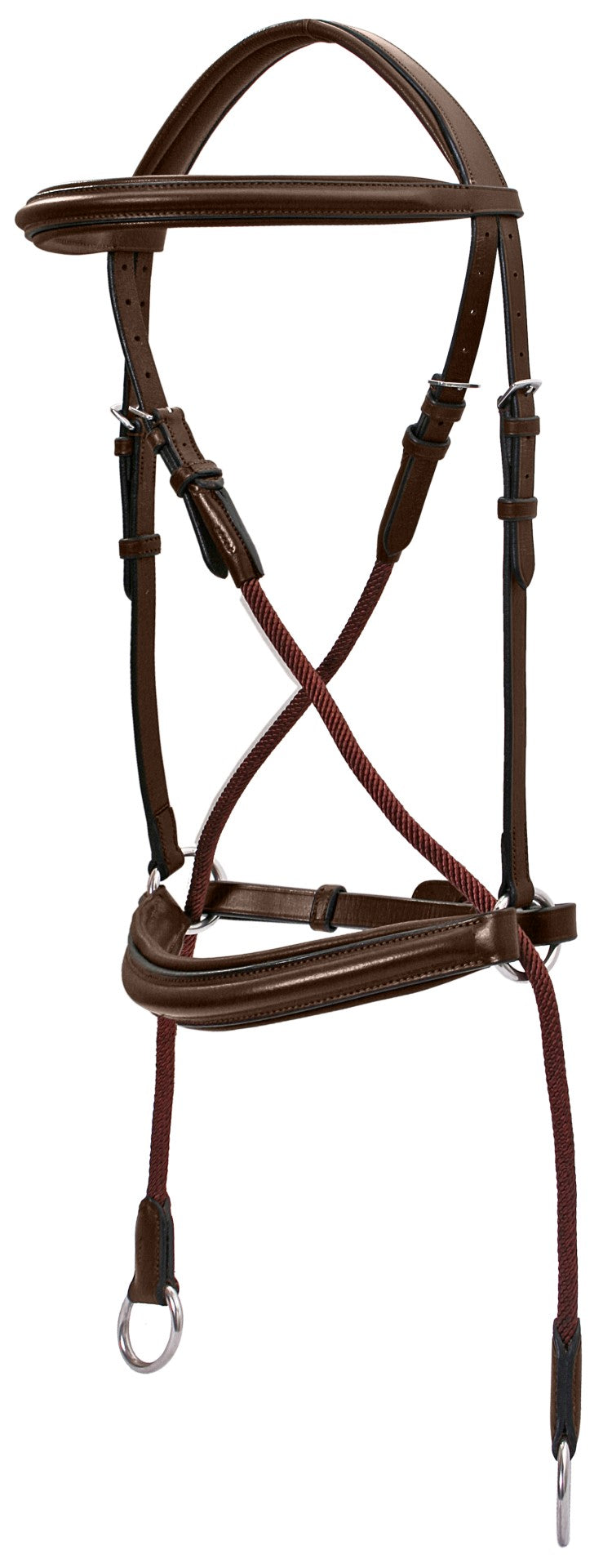 Platinum Bitless Bridle Head