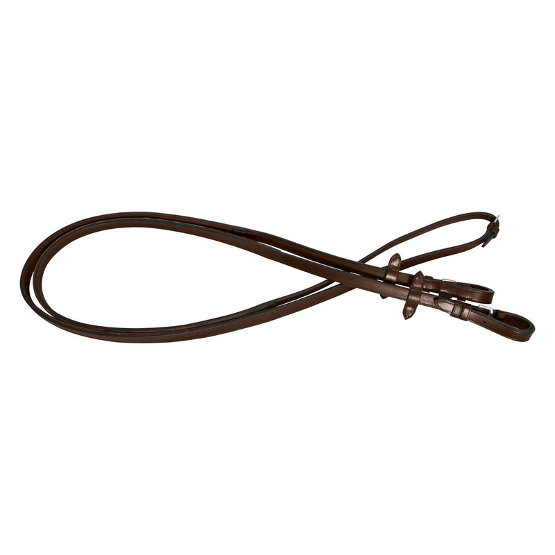 Platinum Leather/Rubber Back Reins