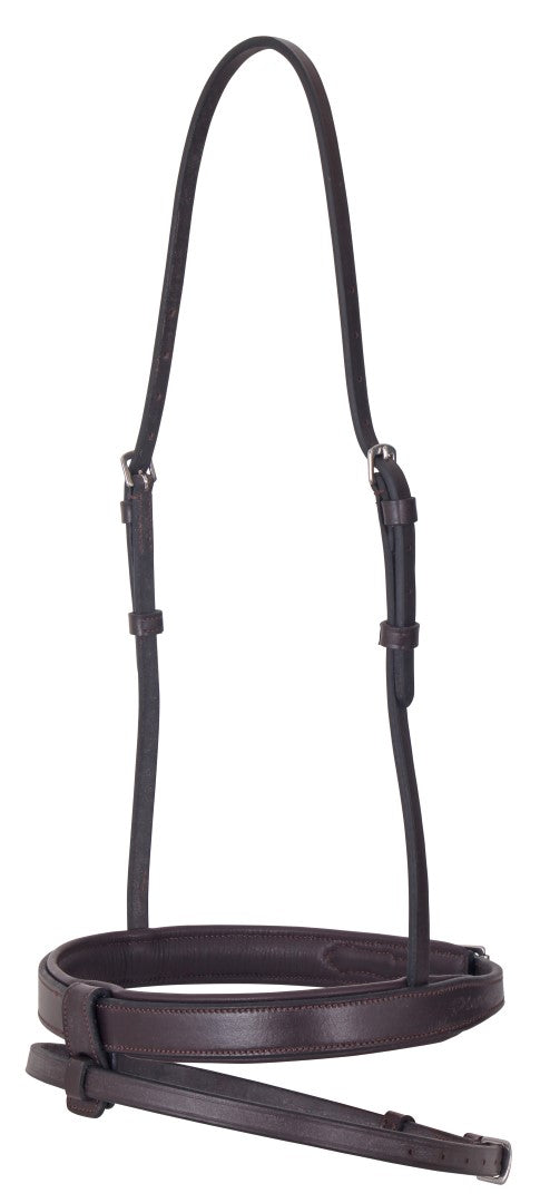 Platinum Flat Padded Noseband