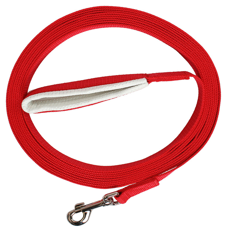 Blue Tag Lunge Lead With Padded Hand Loop
