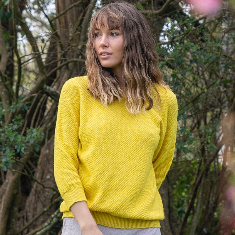 Lothlorian Cotton Plus Merino Penny Textured Jumper