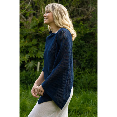 Lothlorian Cotton Plus Merino Mesh Poncho