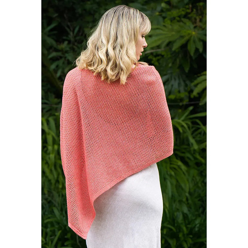 Lothlorian Cotton Plus Merino Mesh Poncho