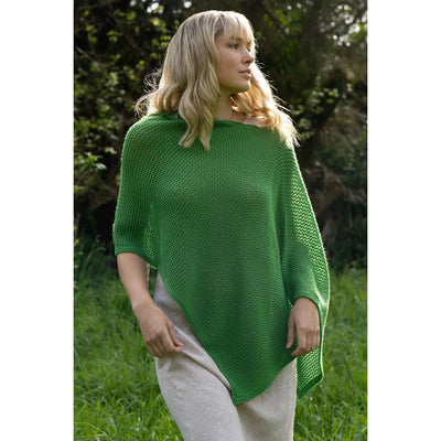 Lothlorian Cotton Plus Merino Mesh Poncho