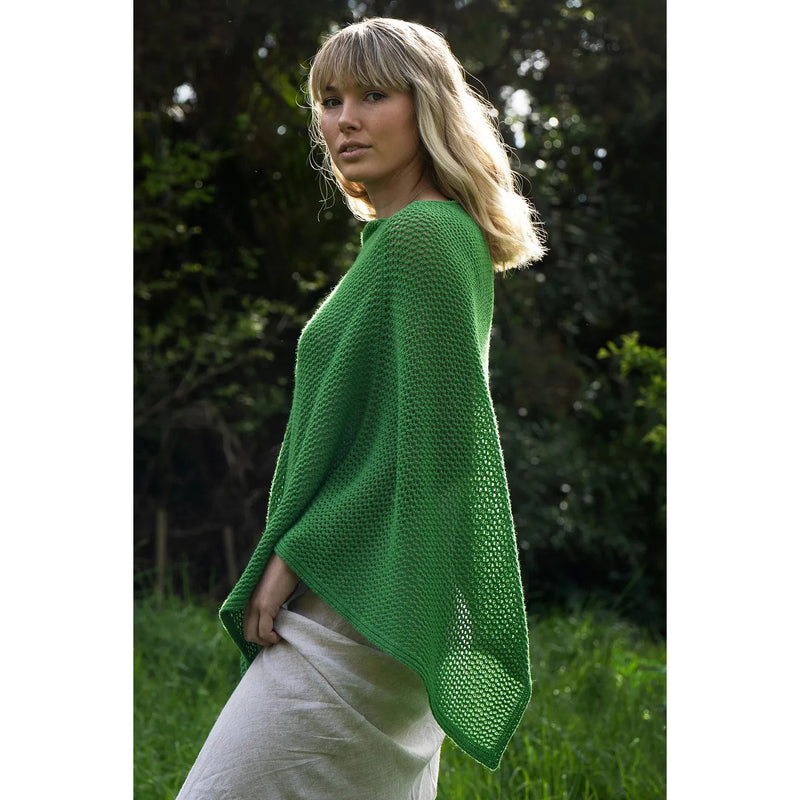 Lothlorian Cotton Plus Merino Mesh Poncho