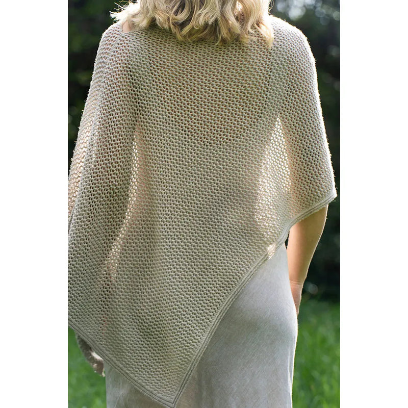 Lothlorian Cotton Plus Merino Mesh Poncho