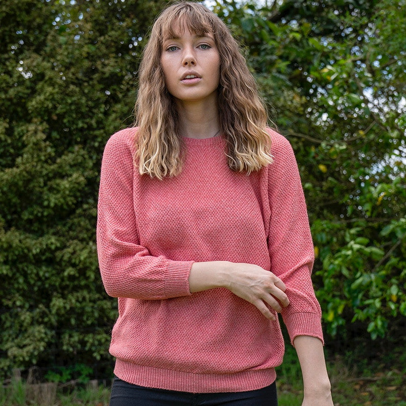 Lothlorian Cotton Plus Merino Penny Textured Jumper