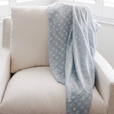 Crane Baby Single Swaddle - Ezra River Dash