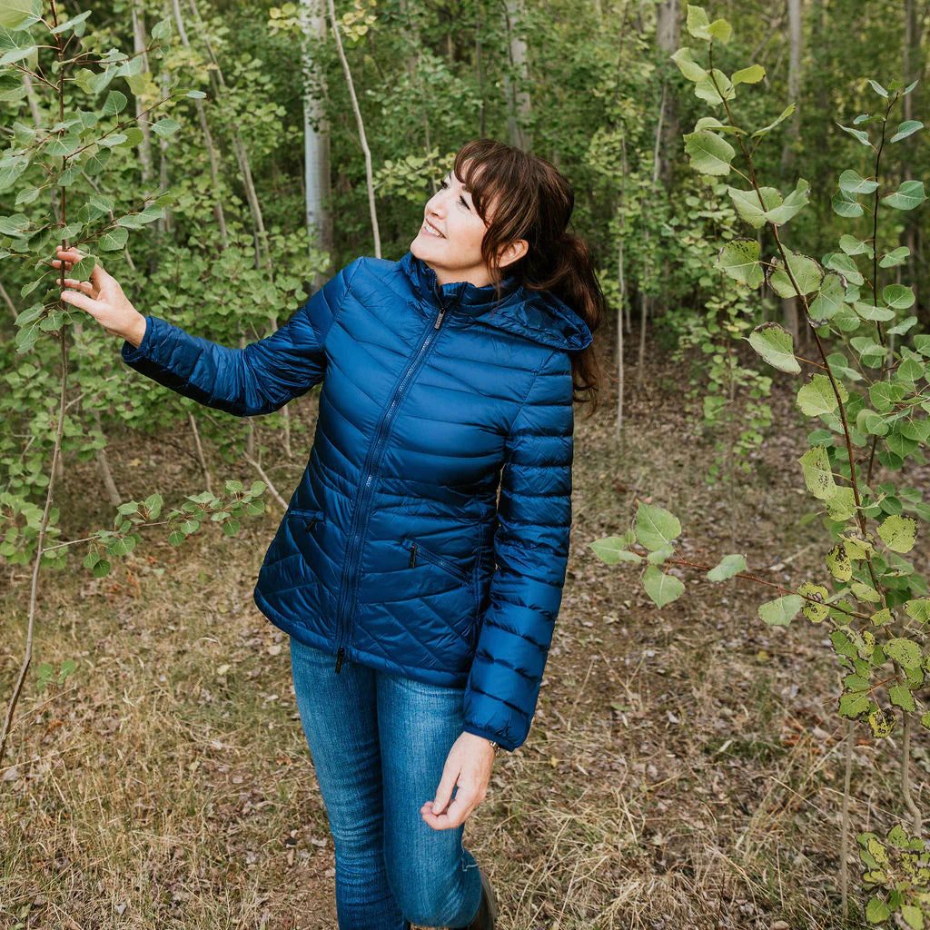 Moke Cushla Womens 90/10 Packable Down Jacket – Easts at Makaraka