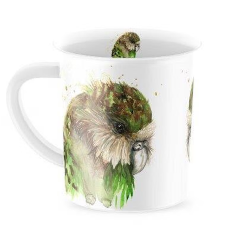 Kakapo - Fine Bone China Mug