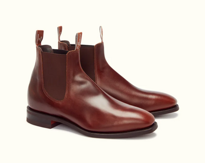 RMW Comfort Craftsman Pull Up Leather H Wide Fit