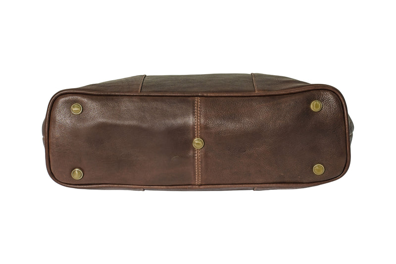 Charleston Leather Tote - Cognac