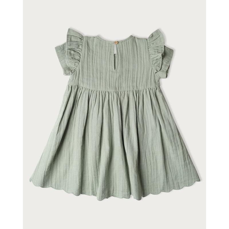 Baby Charlotte Muslin Short Sleeve Dress