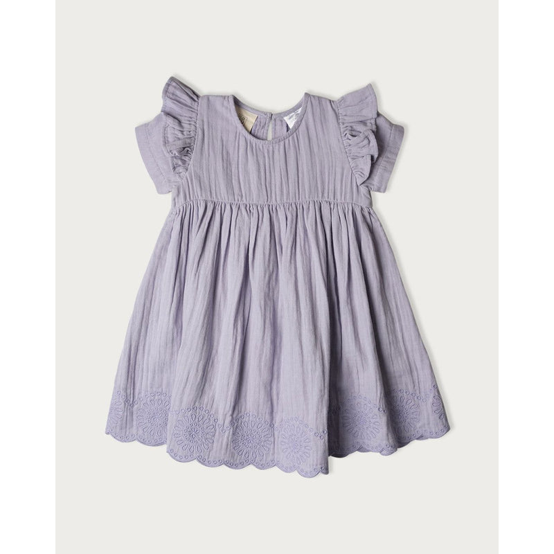 Baby Charlotte Muslin Short Sleeve Dress