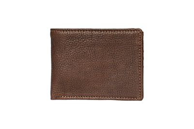 Clayton Leather Wallet - Cognac