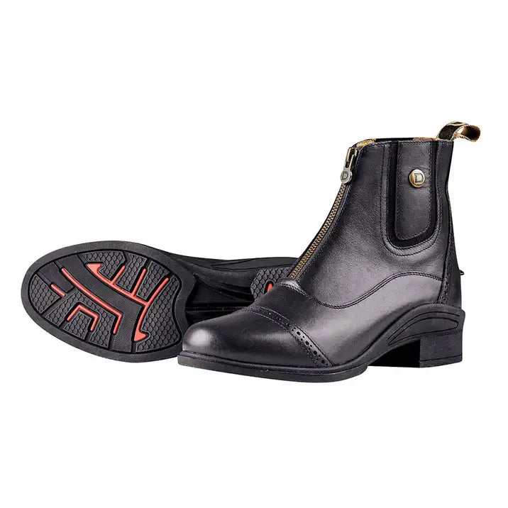 Dublin Rapture Zip Paddock Boot - Childs Black