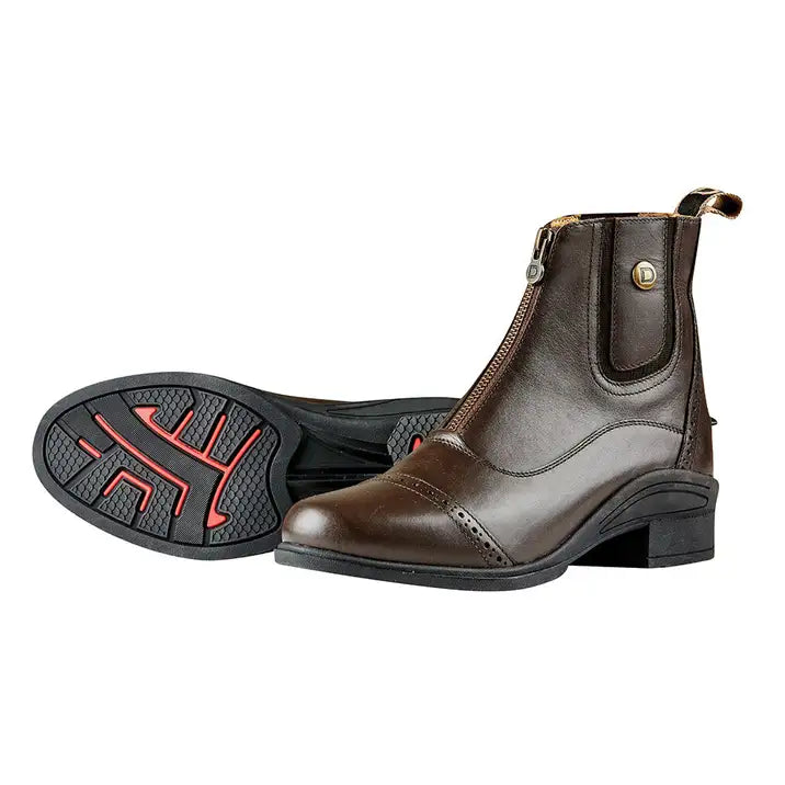Dublin Rapture Zip Paddock Boot - Childs Brown