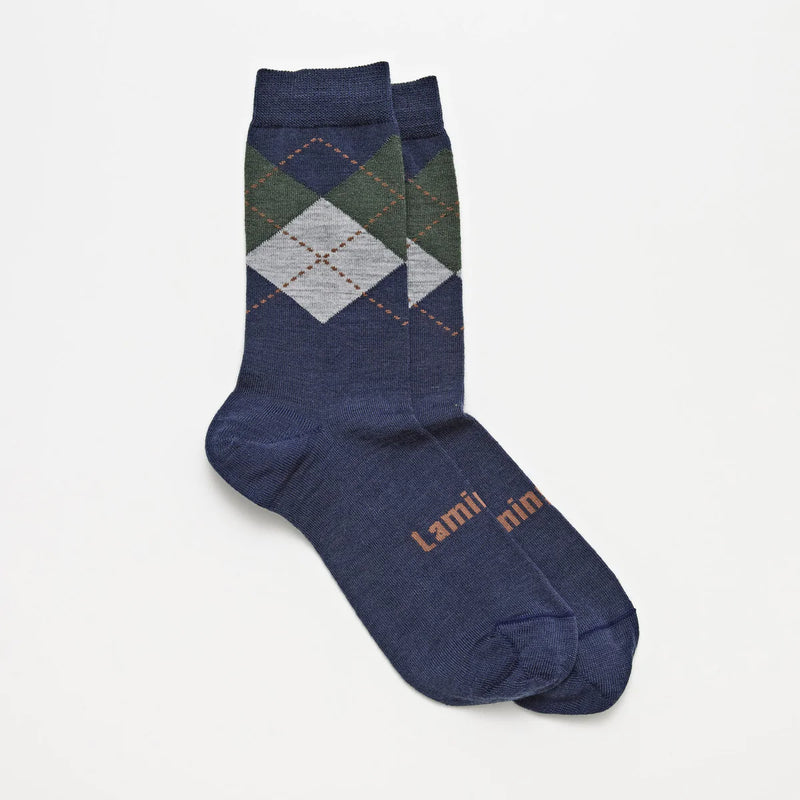 Lamington Merino Crew Socks - Man