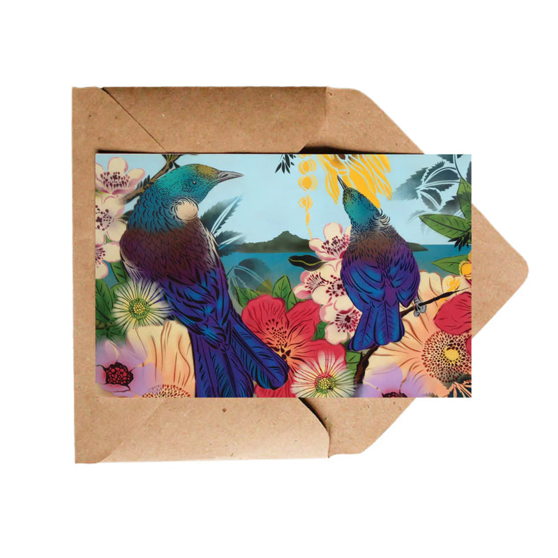 Tikitibu Cards - Two Tuis
