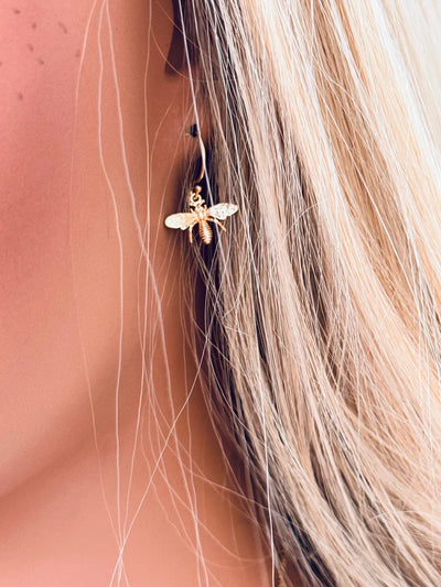 Twigg La Abeille Earrings - French for 'The Bee'