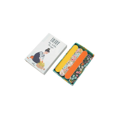The Flower Market Matchbox Nail Files