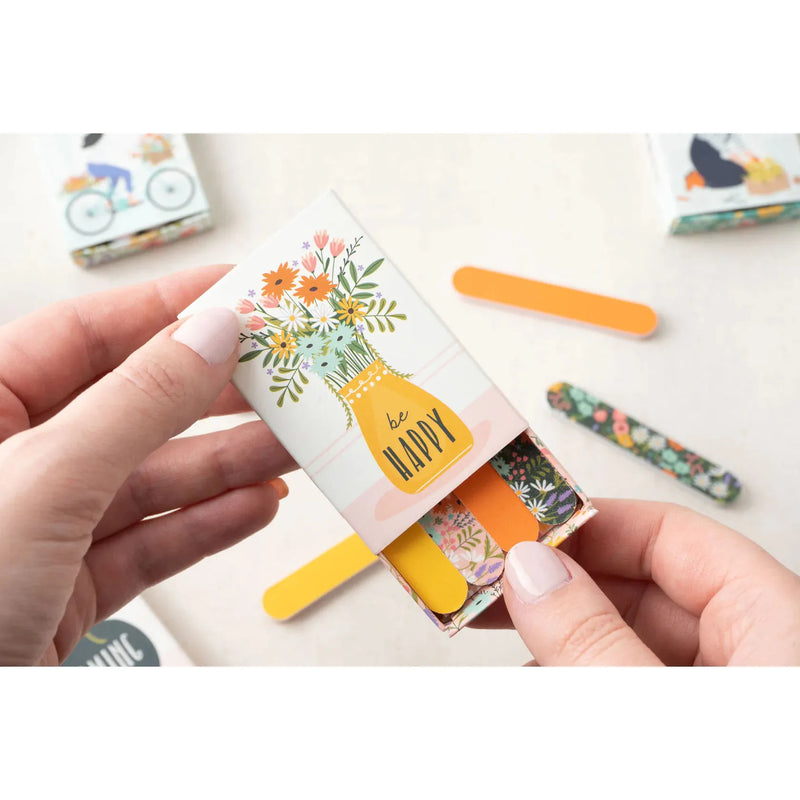 The Flower Market Matchbox Nail Files