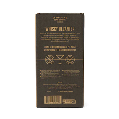Glass Whisky Decanter 850ml