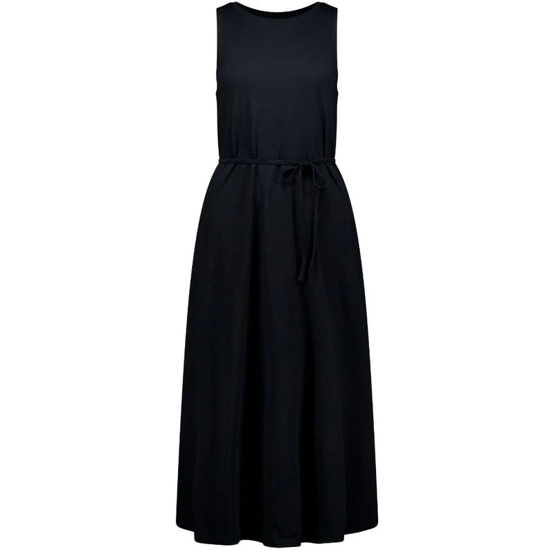 Moke Gussie Womens Cotton Tank Dress - Black
