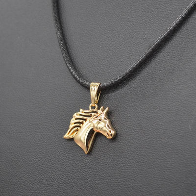 Horse Head Necklace on Thong