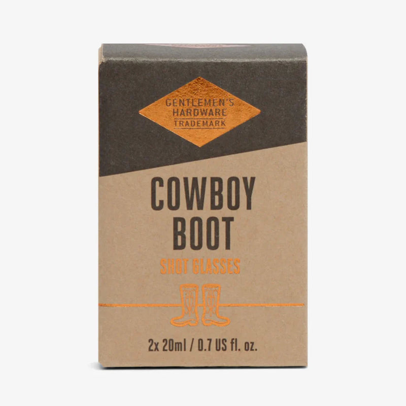 Cowboy Boot Shot Glasses Set