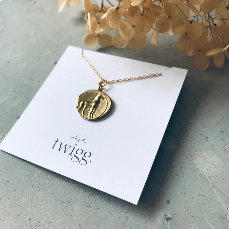 Twigg Guardian of the Plains Equine Pendant Necklace