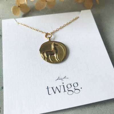 Twigg Guardian of the Plains Equine Pendant Necklace