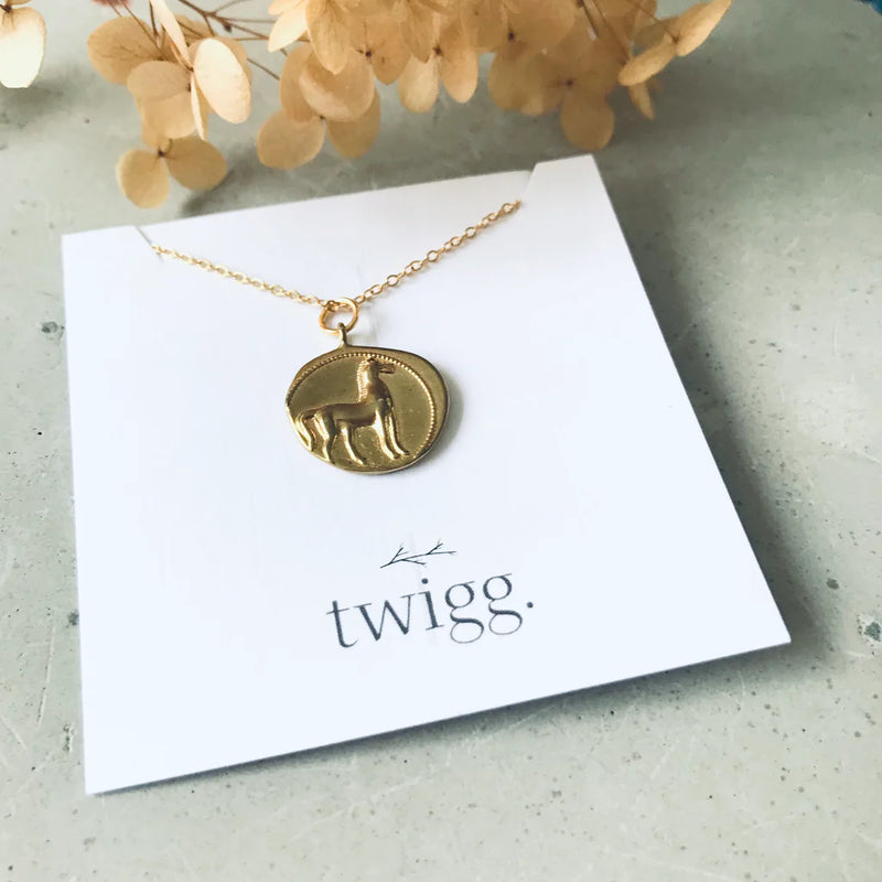 Twigg Guardian of the Plains Equine Pendant Necklace