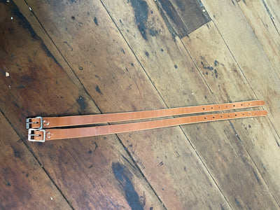 Easts Heavy Duty 16mm x 64cm Long Spur Straps