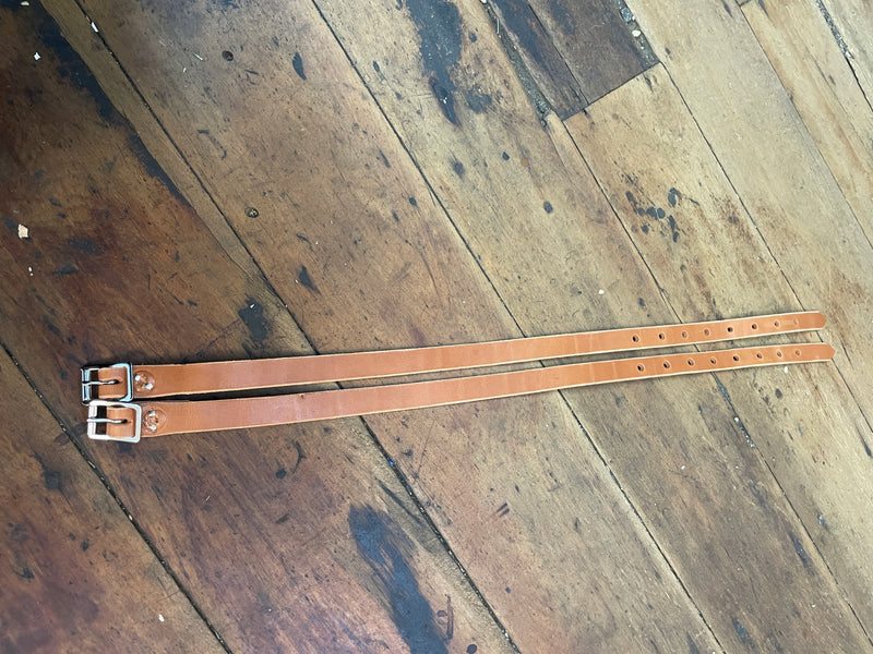 Easts Heavy Duty 16mm x 64cm Long Spur Straps