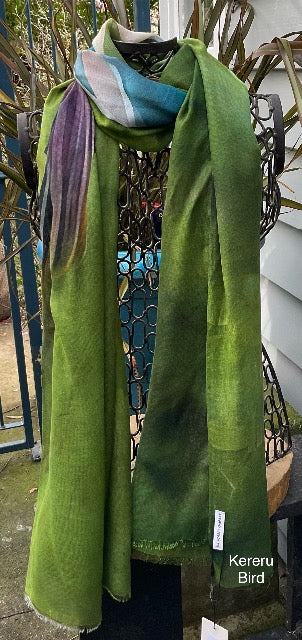The Scarf Co - Kereru Bird Scarf