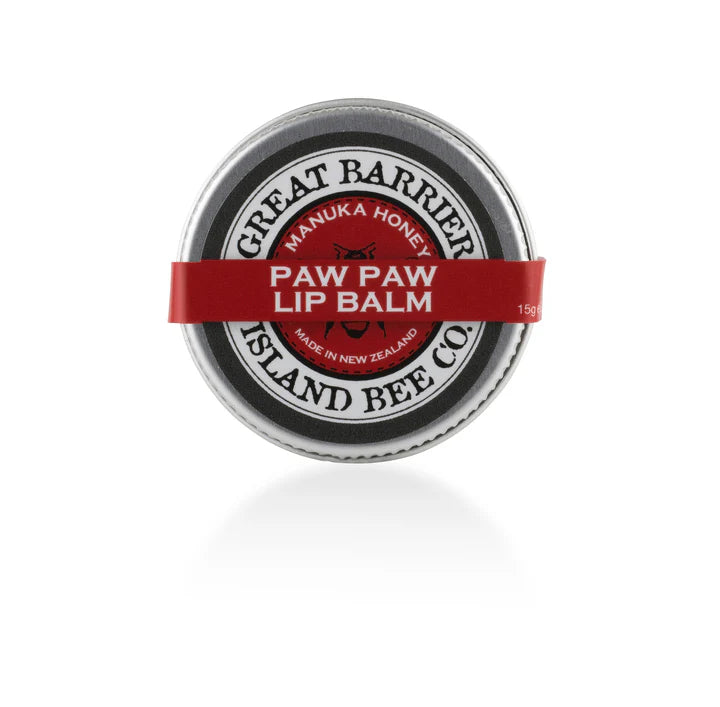 GBI Pohutukawa & Paw Paw Lip Balm Tin 15gm Boxed