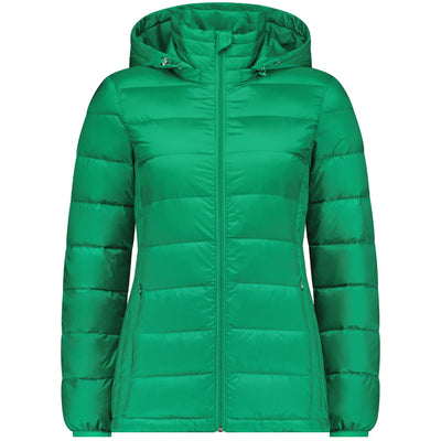 Moke Lynn Ladies Hooded 90/10 Down Jacket