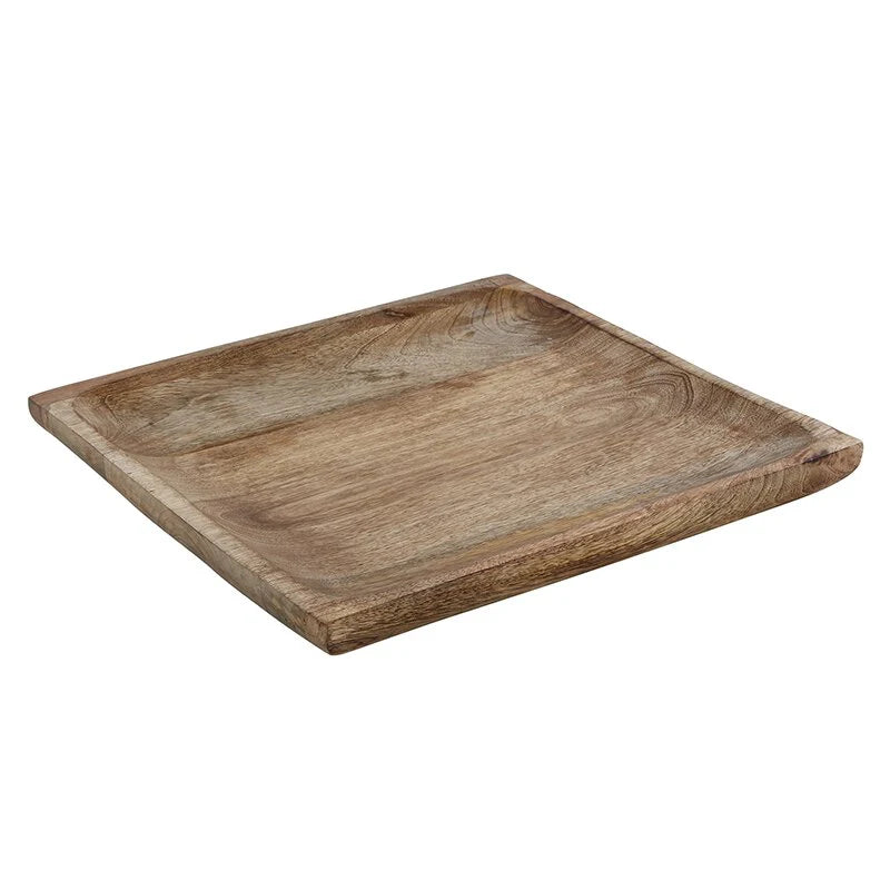 47th and Main Square Wooden Tray - 24.6cm x 24.6cm