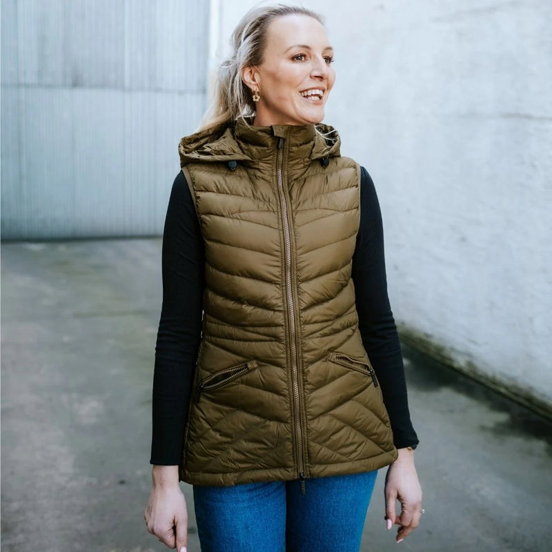 Moke Mary Claire Vest - Loden