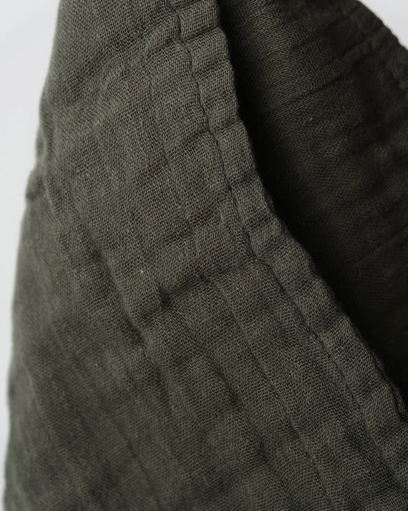Babu Muslin Swaddle/Blanket - Moss