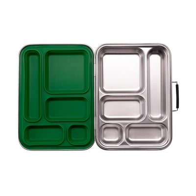Nestling Stainless Steel Bento Box - Forest