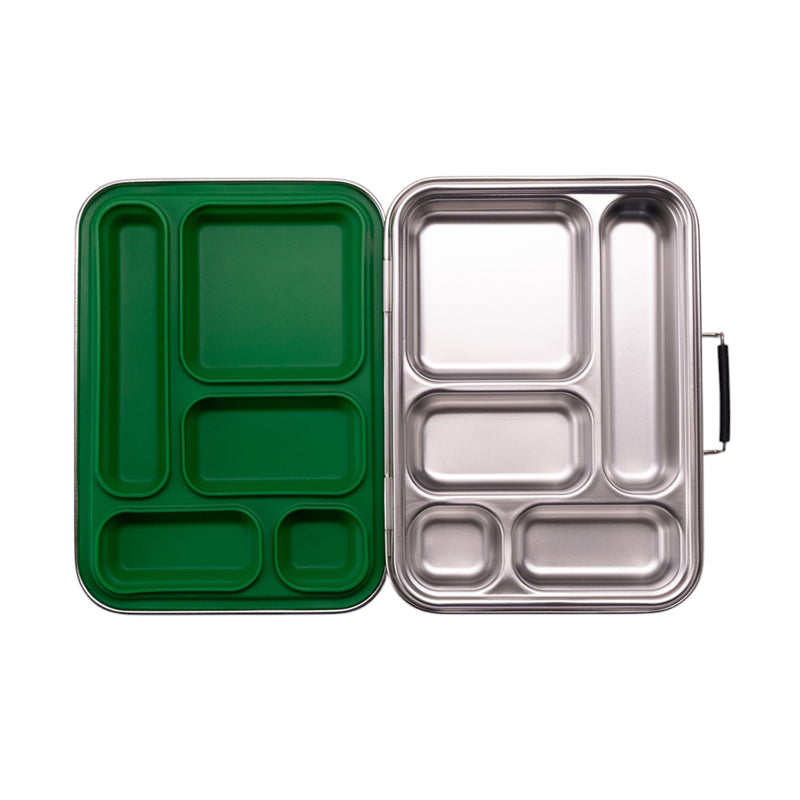 Nestling Stainless Steel Bento Box - Forest