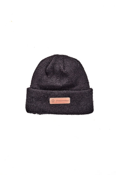 Norsewear Aspiring Leather Patch Beanie