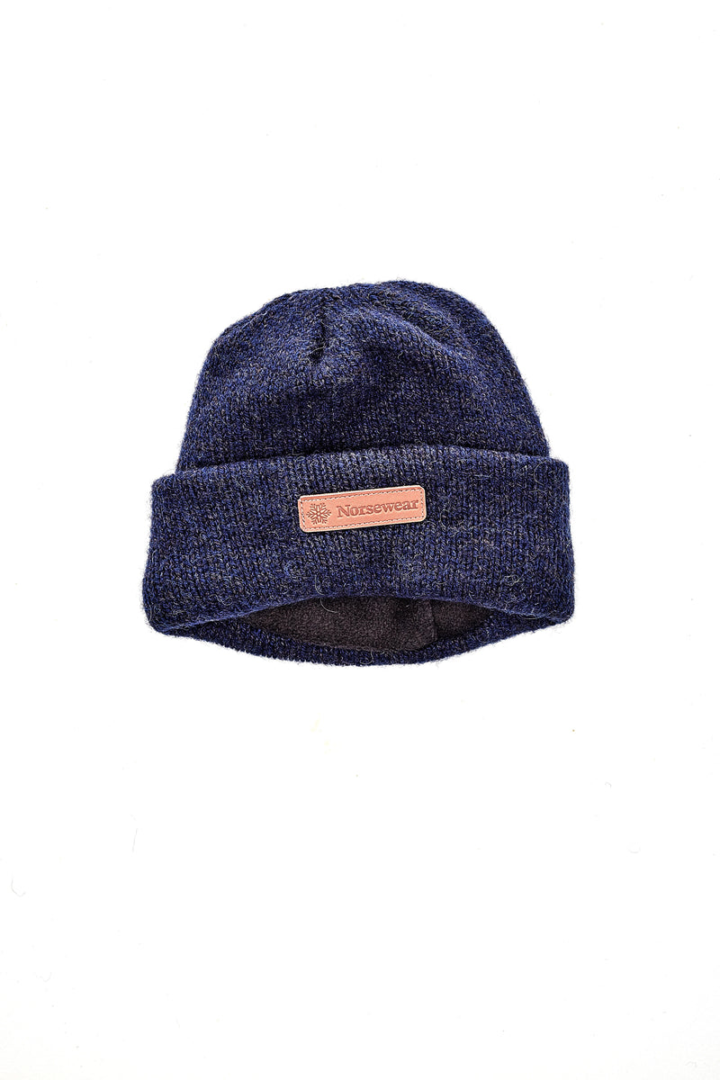 Norsewear Aspiring Leather Patch Beanie