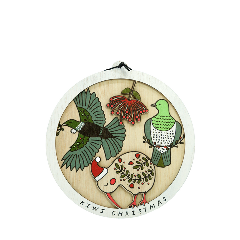 Moana Rd Christmas Decorations - NZ Birds -