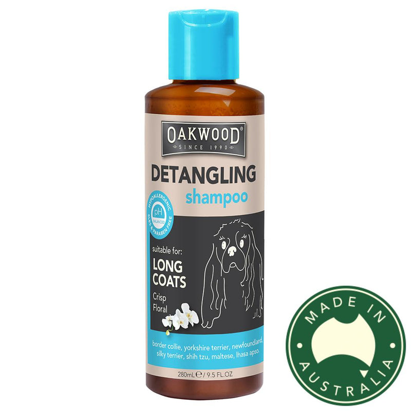 Oakwood Detangling Shampoo for Long Coats 280ml