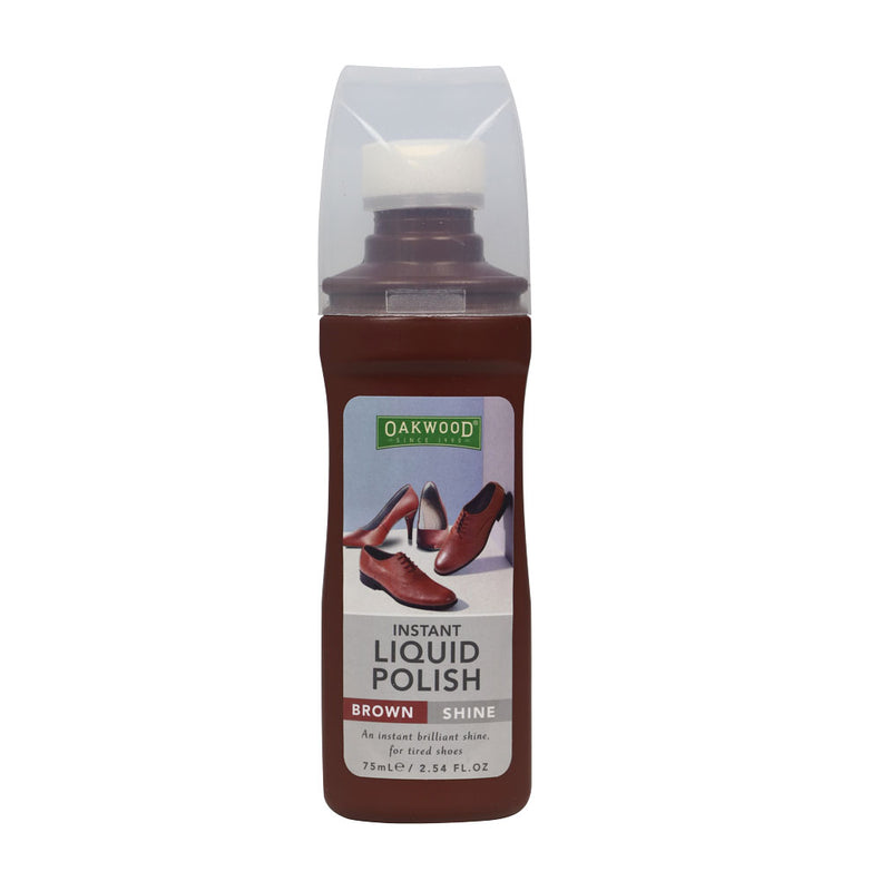 Oakwood Instant Liquid Polish 75mL - Brown