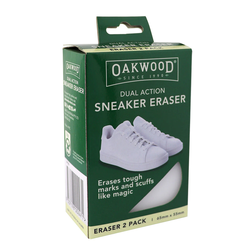 Oakwood Dual Action Sneaker Cleaner Eraser 2 Pack