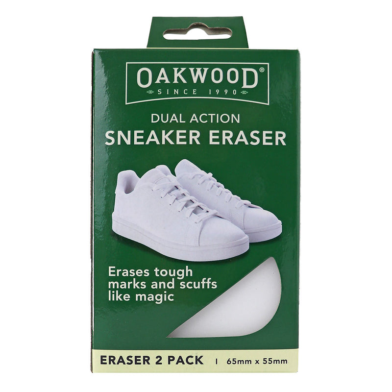 Oakwood Dual Action Sneaker Cleaner Eraser 2 Pack